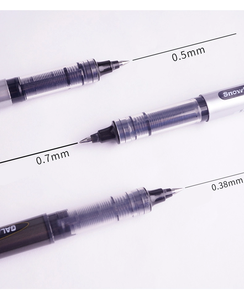 Office School Supply Snowhite Liquid Roller Ball Pen Gel Pen Smooth Writing Pen Statonery Pen
