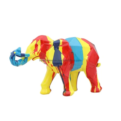 Home Decortaion Office Decoration Resin Baby Elephant Figurine Xmas Gift
